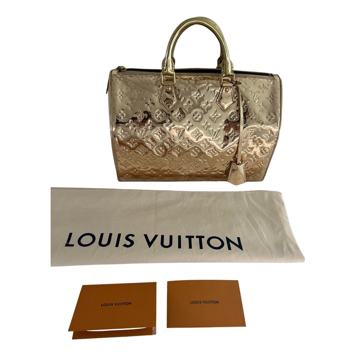 Speedy vinyl handbag
