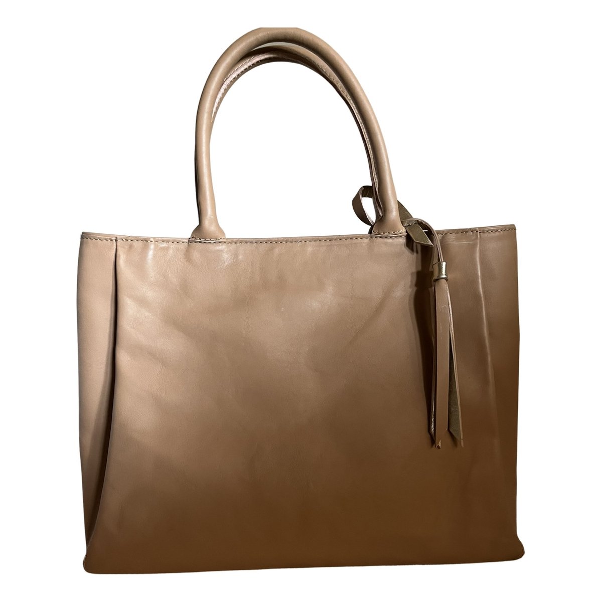 Ecossais leather handbag