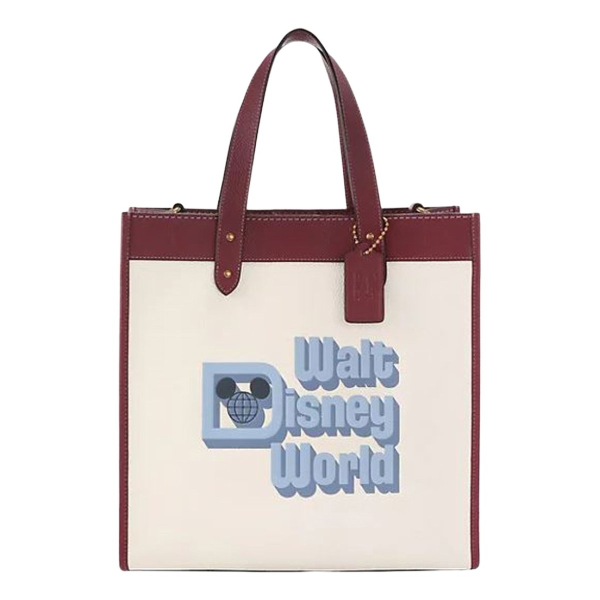 Disney collection leather tote