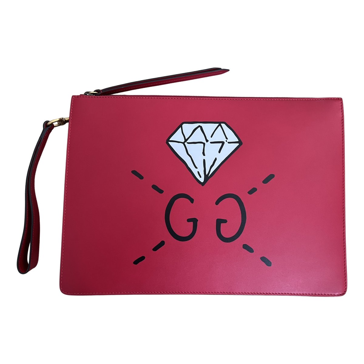 Guccy clutch leather clutch bag