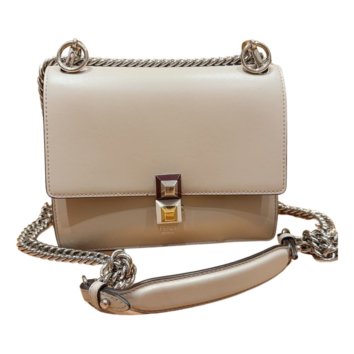 Kan I leather crossbody bag