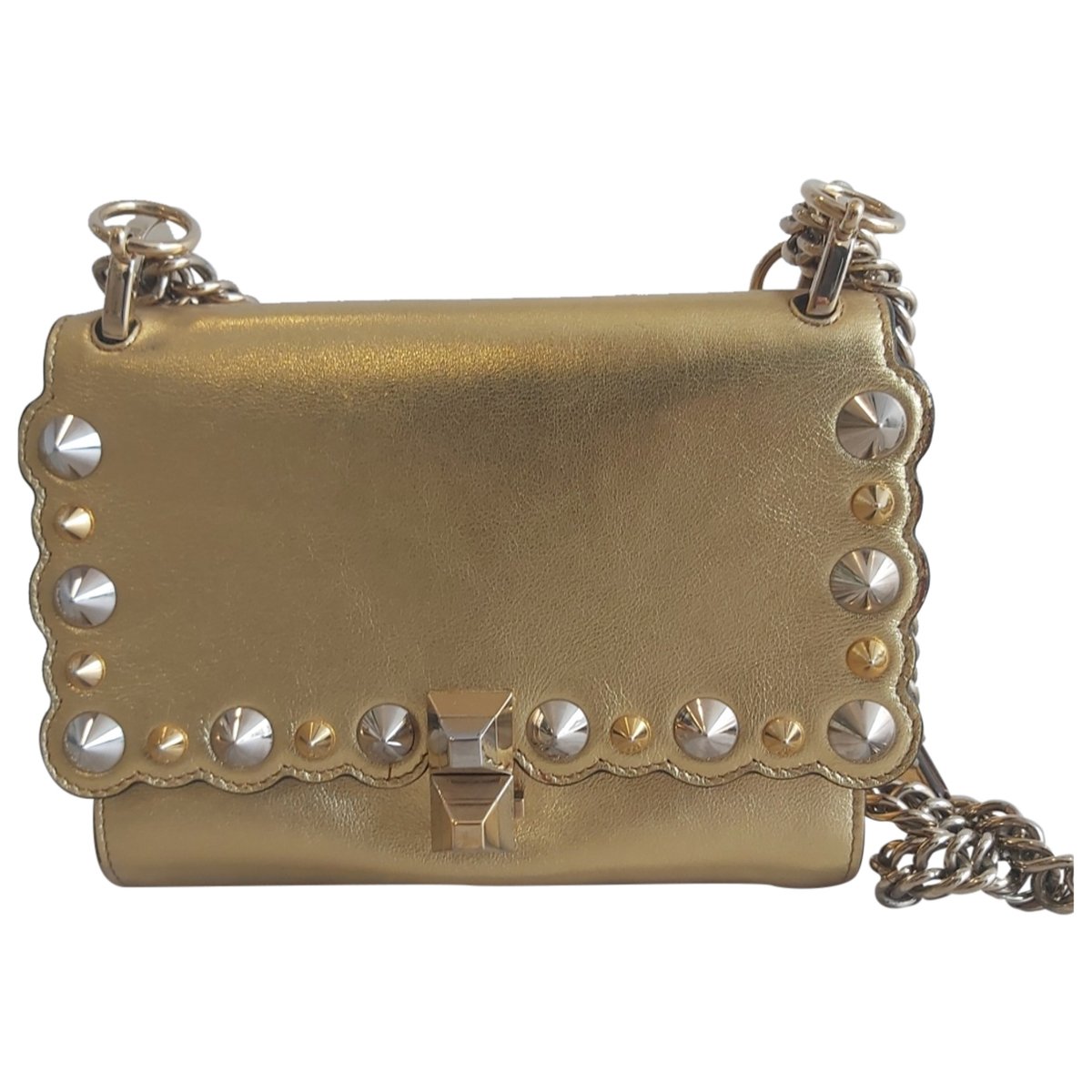Kan U leather crossbody bag