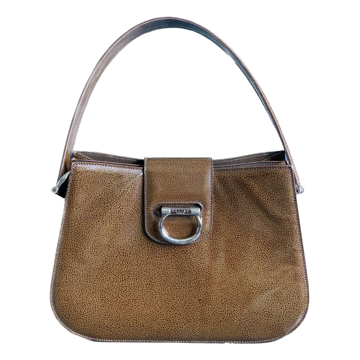 Hobo patent leather handbag