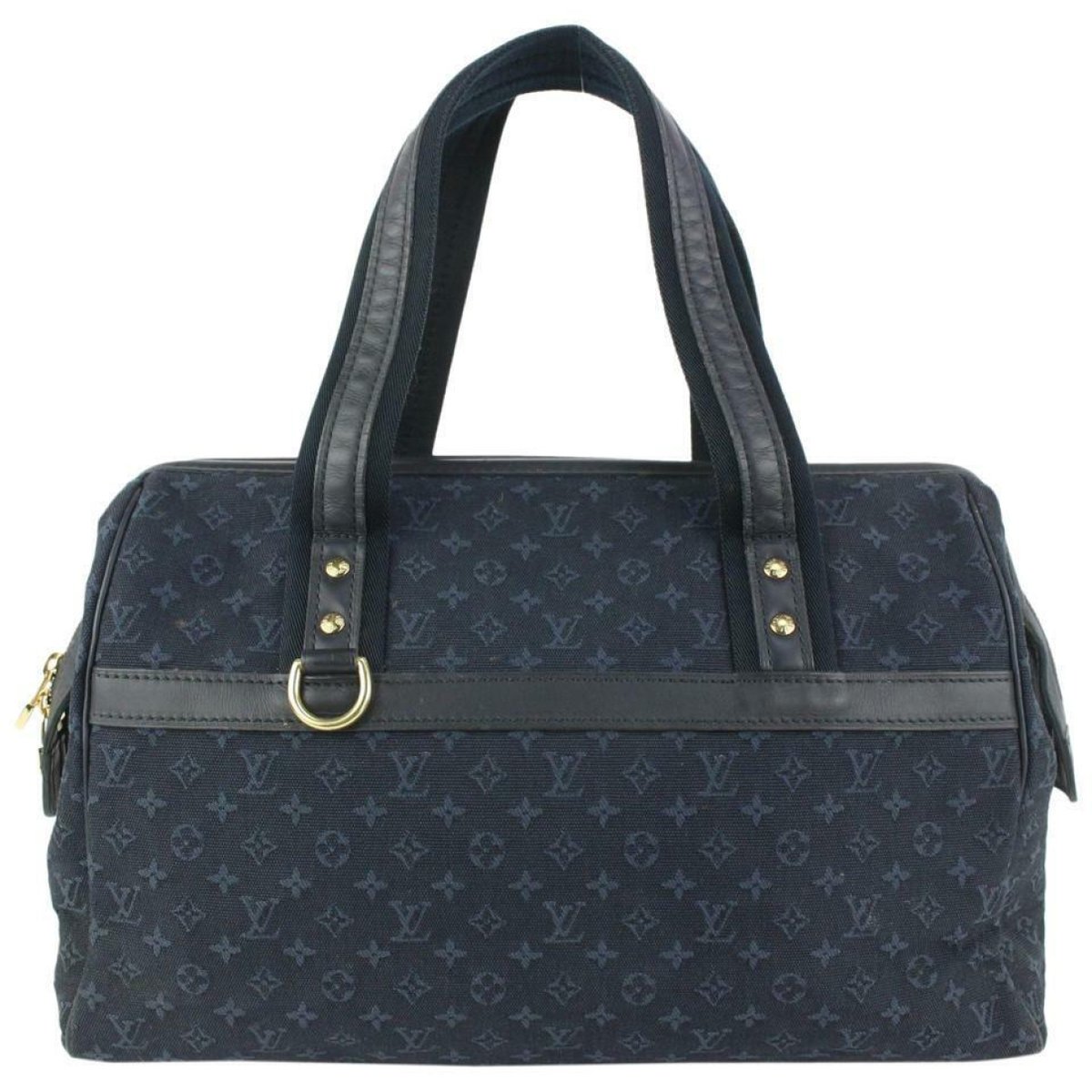 Josephine patent leather satchel