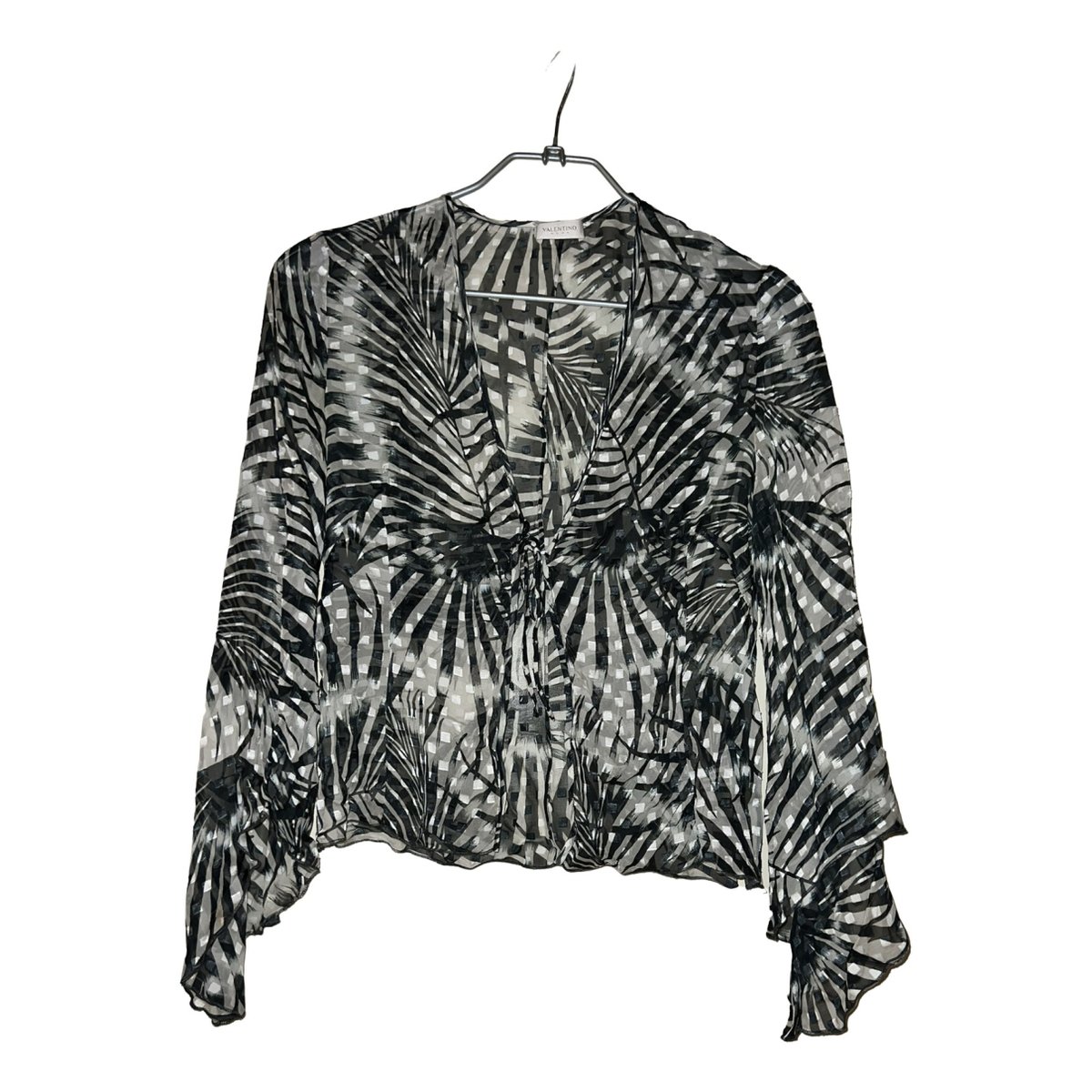 VLTN silk blouse