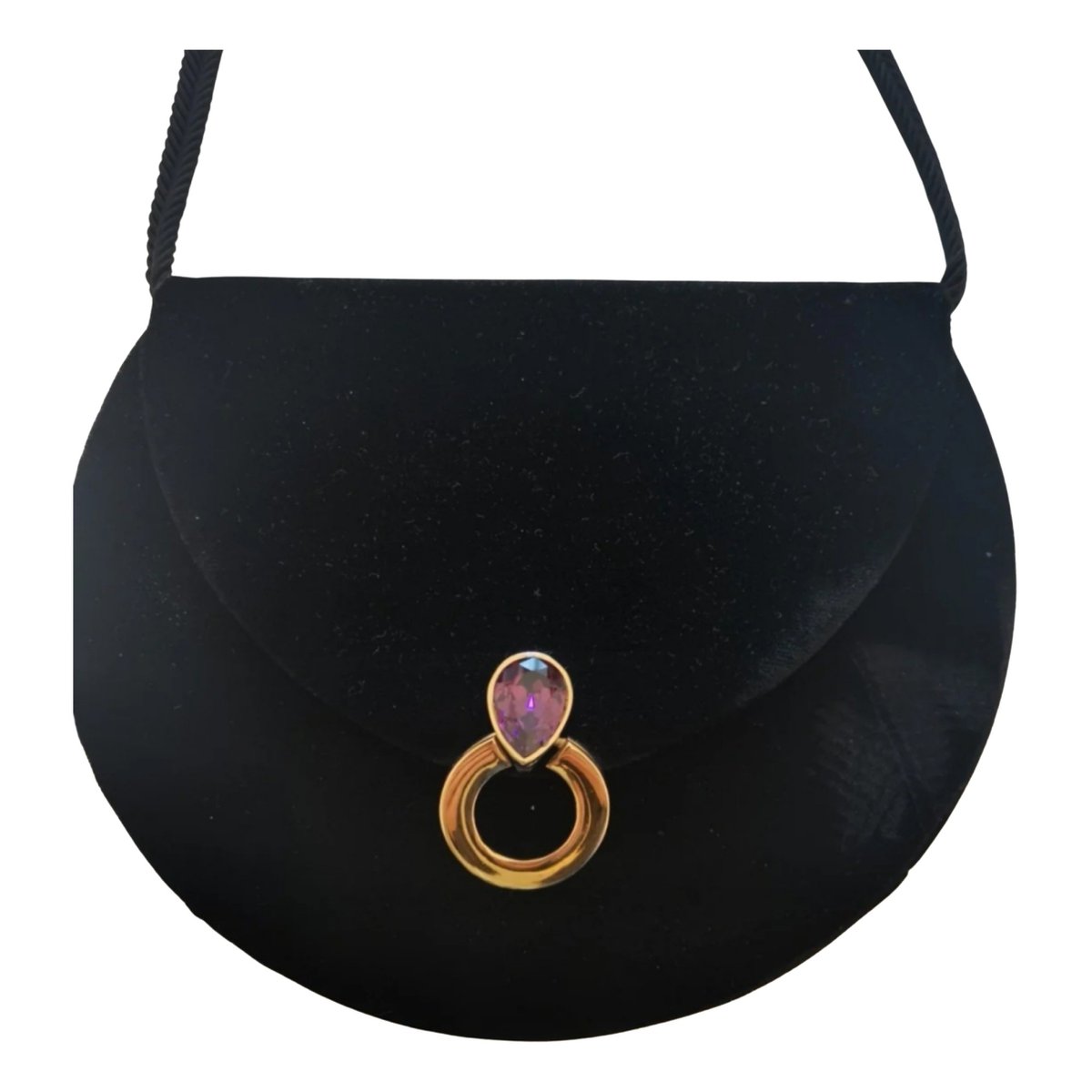 CROSS3 velvet handbag