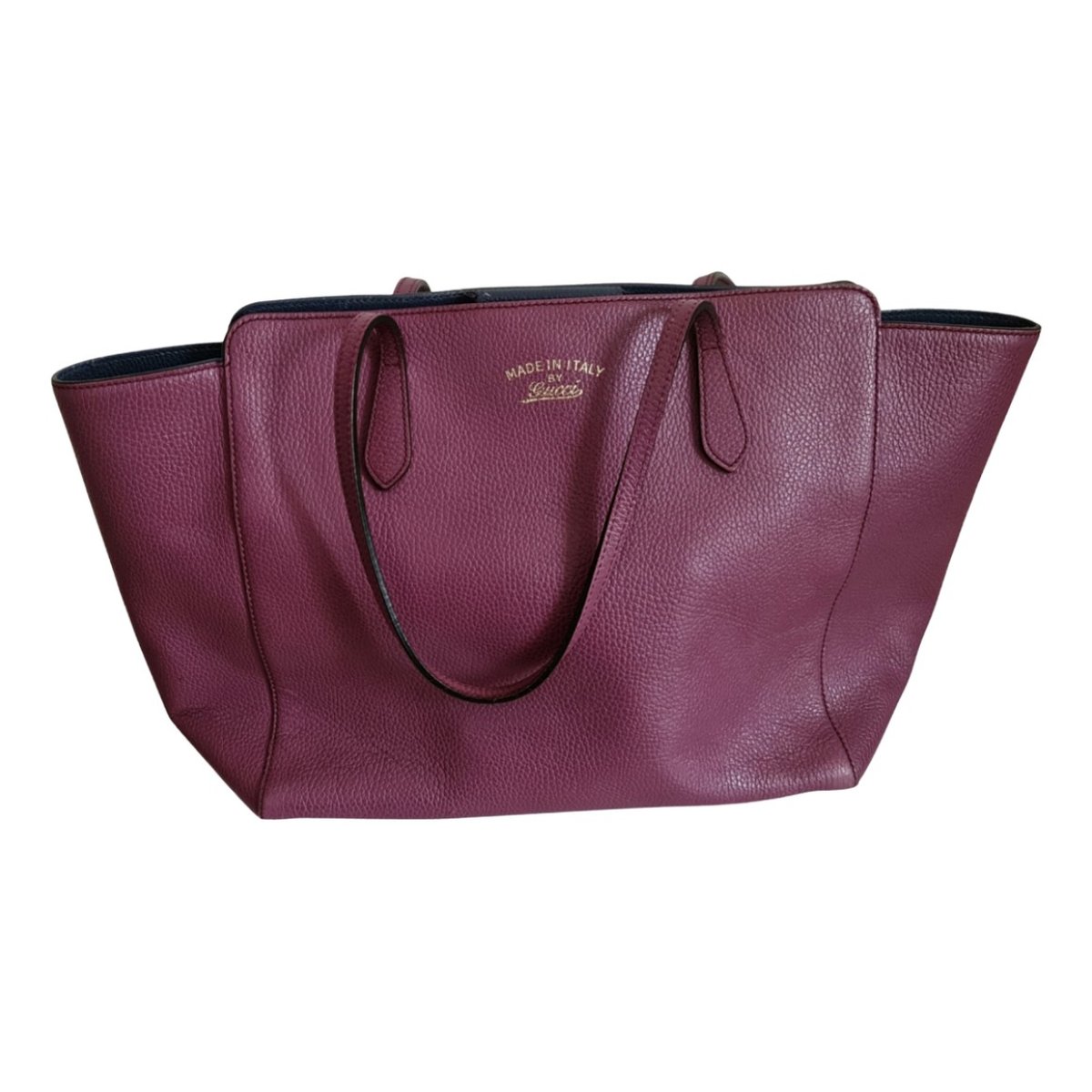 Swing leather tote