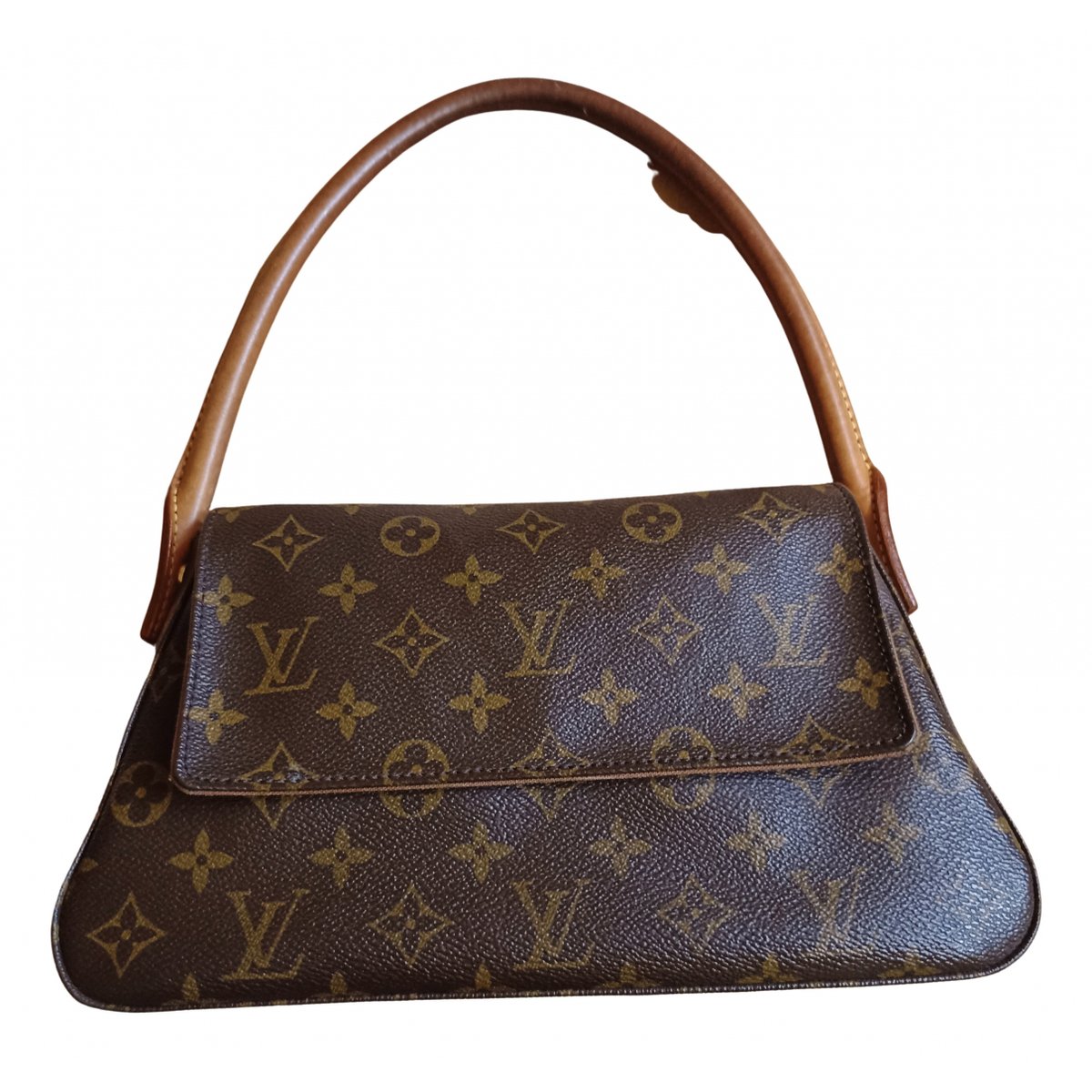 Looping cloth handbag
