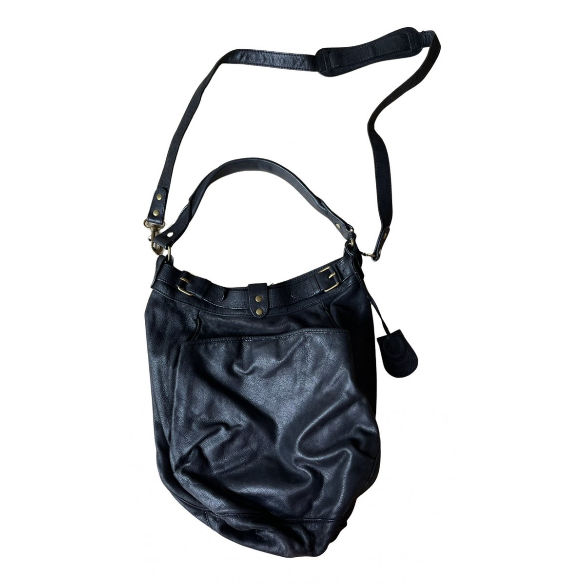 Lune leather handbag