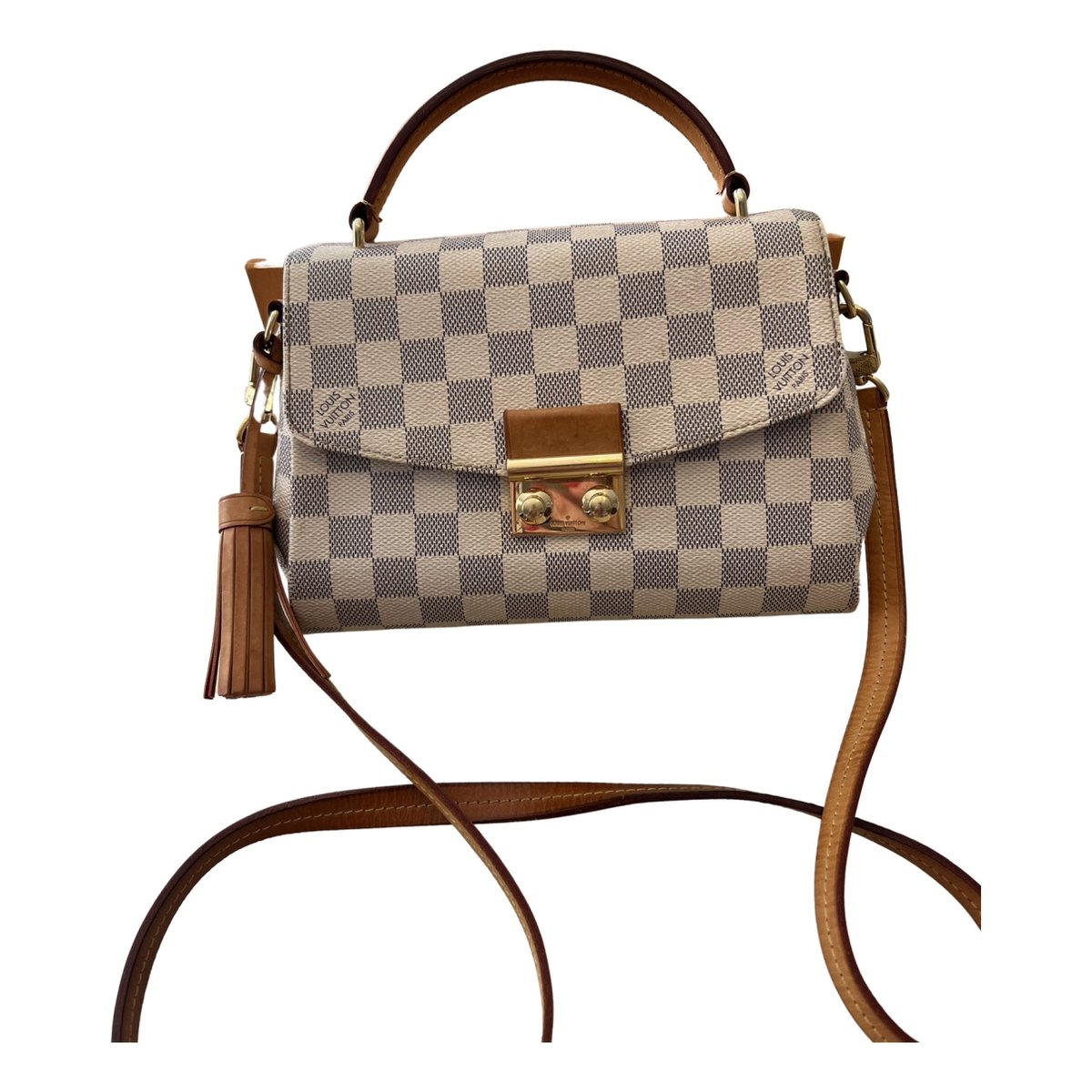 Croisette leather crossbody bag