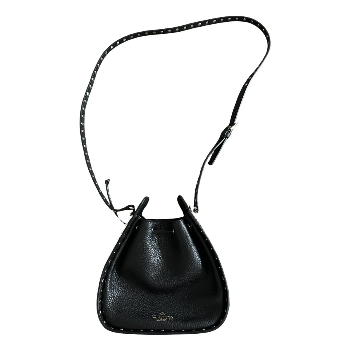 Rockstud Hobo leather crossbody bag