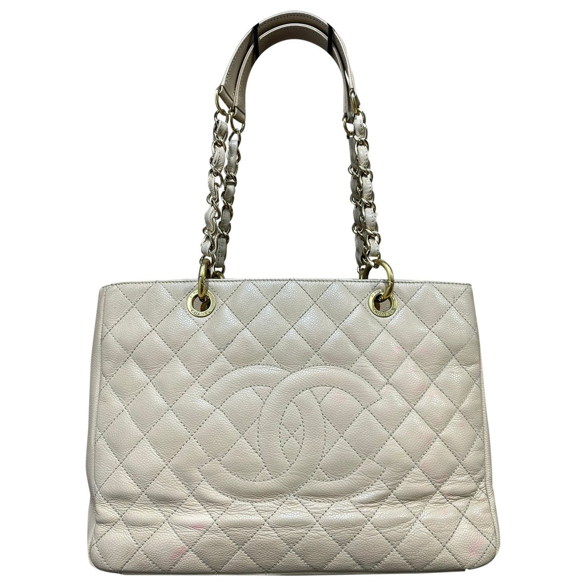 Grand shopping leather tote