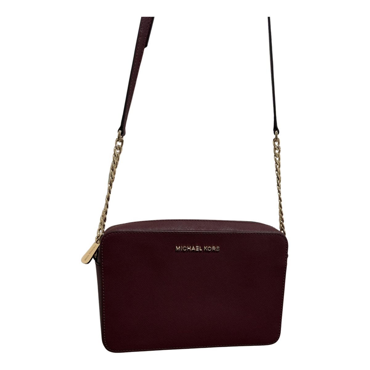 Jet Set leather crossbody bag