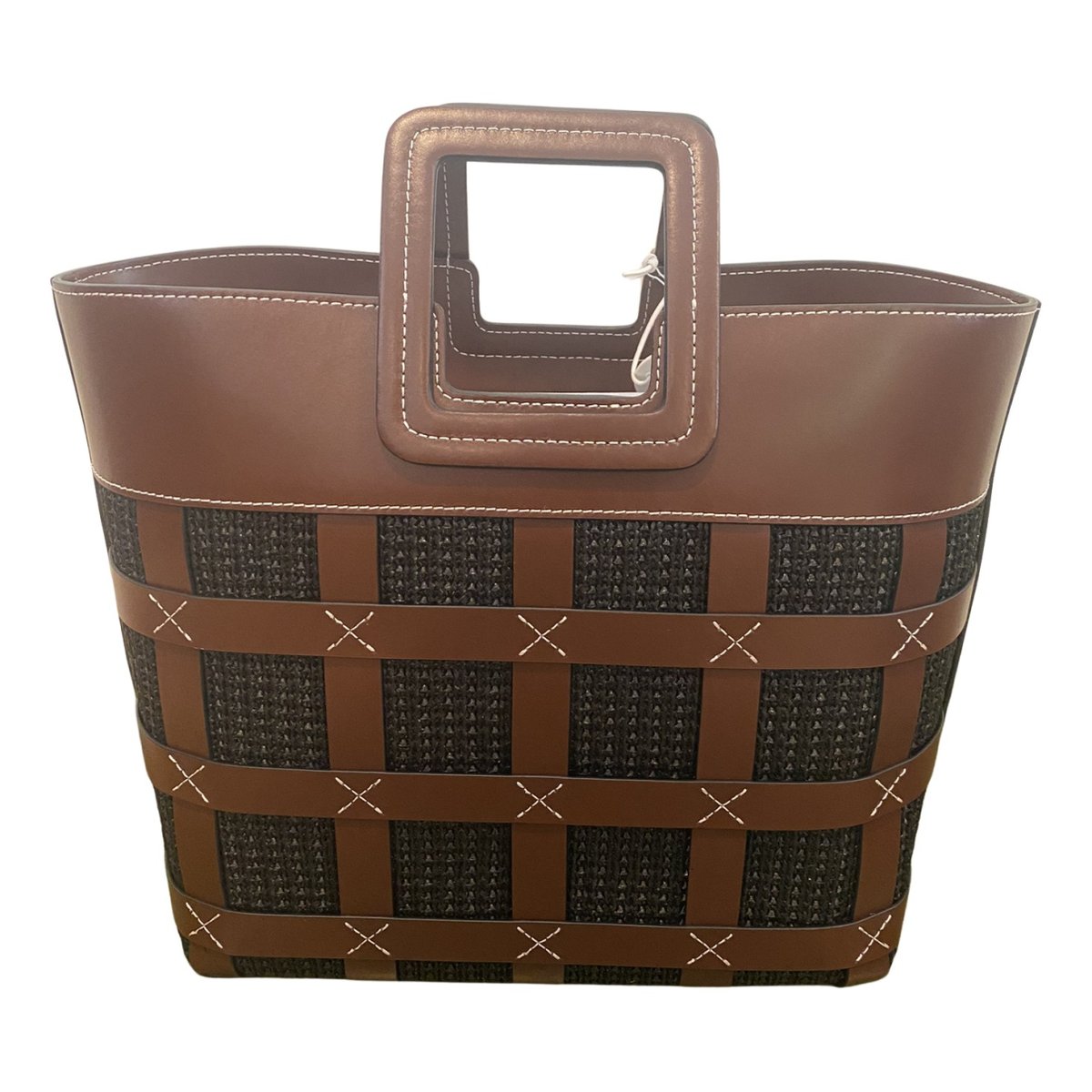 Shirley leather tote