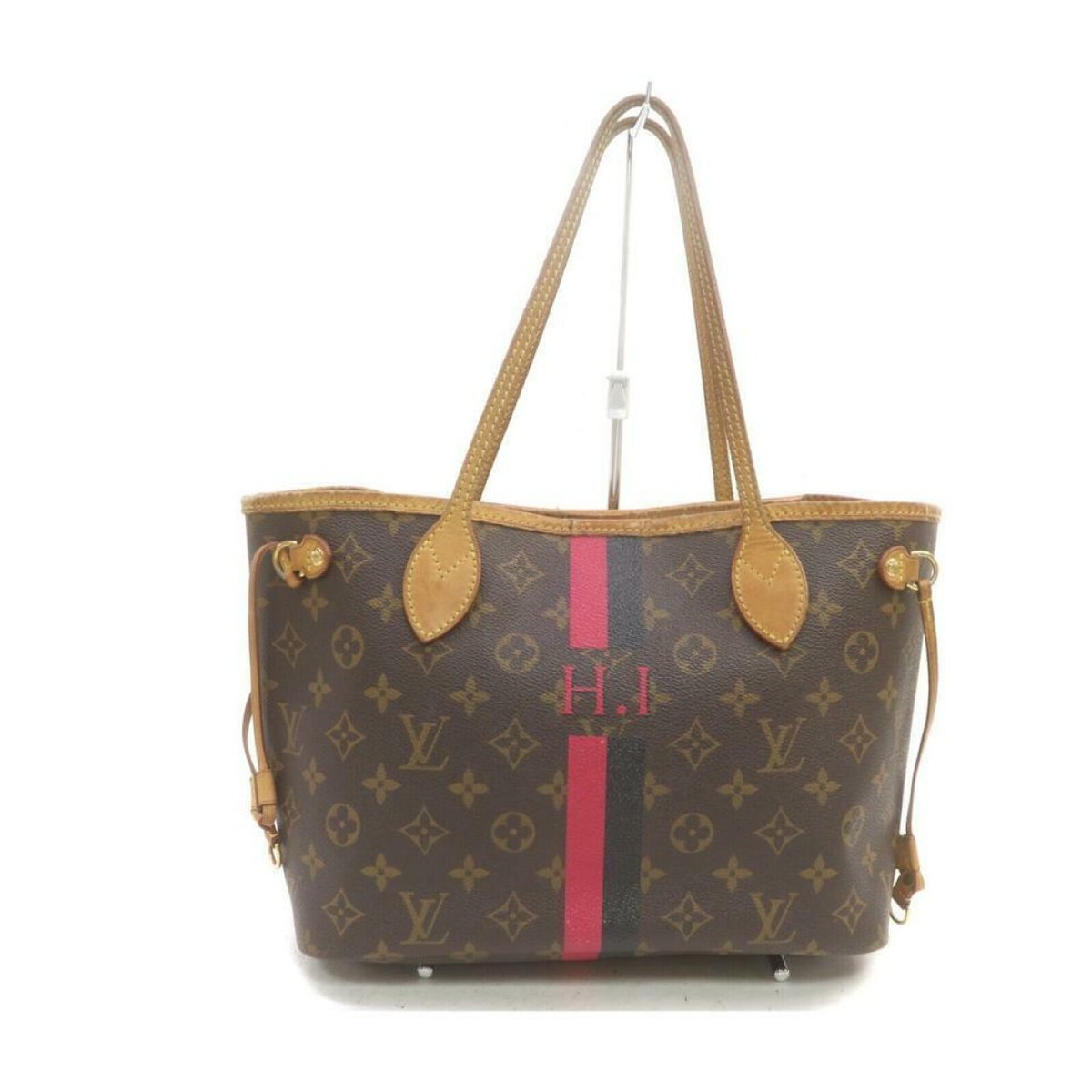 Neverfull patent leather tote