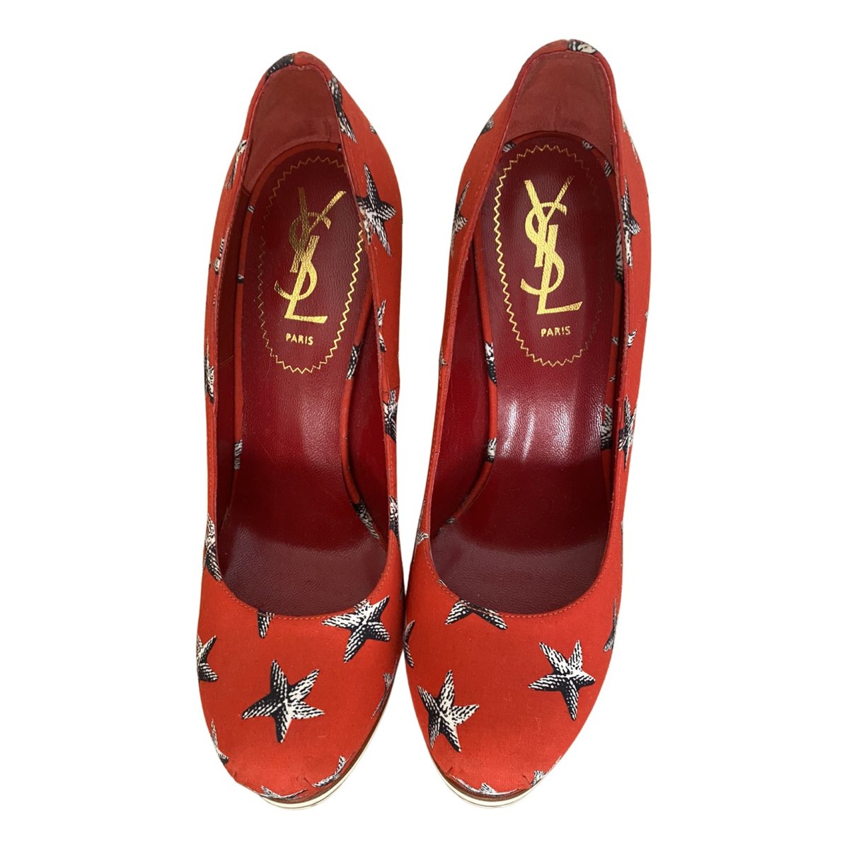 Palais cloth heels