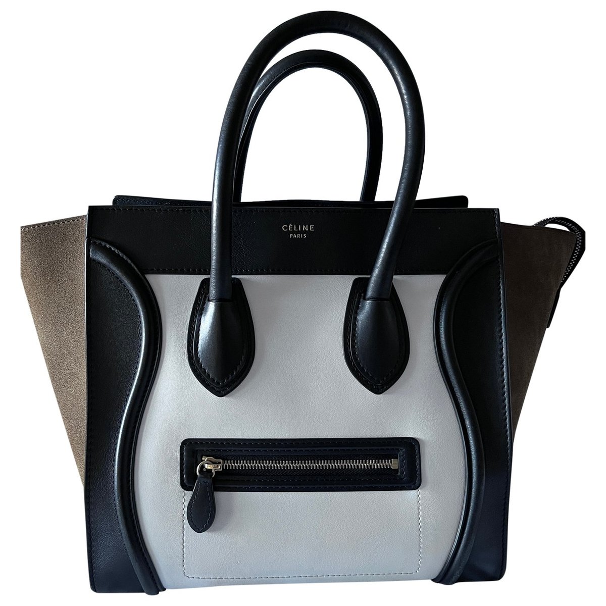 Luggage leather handbag