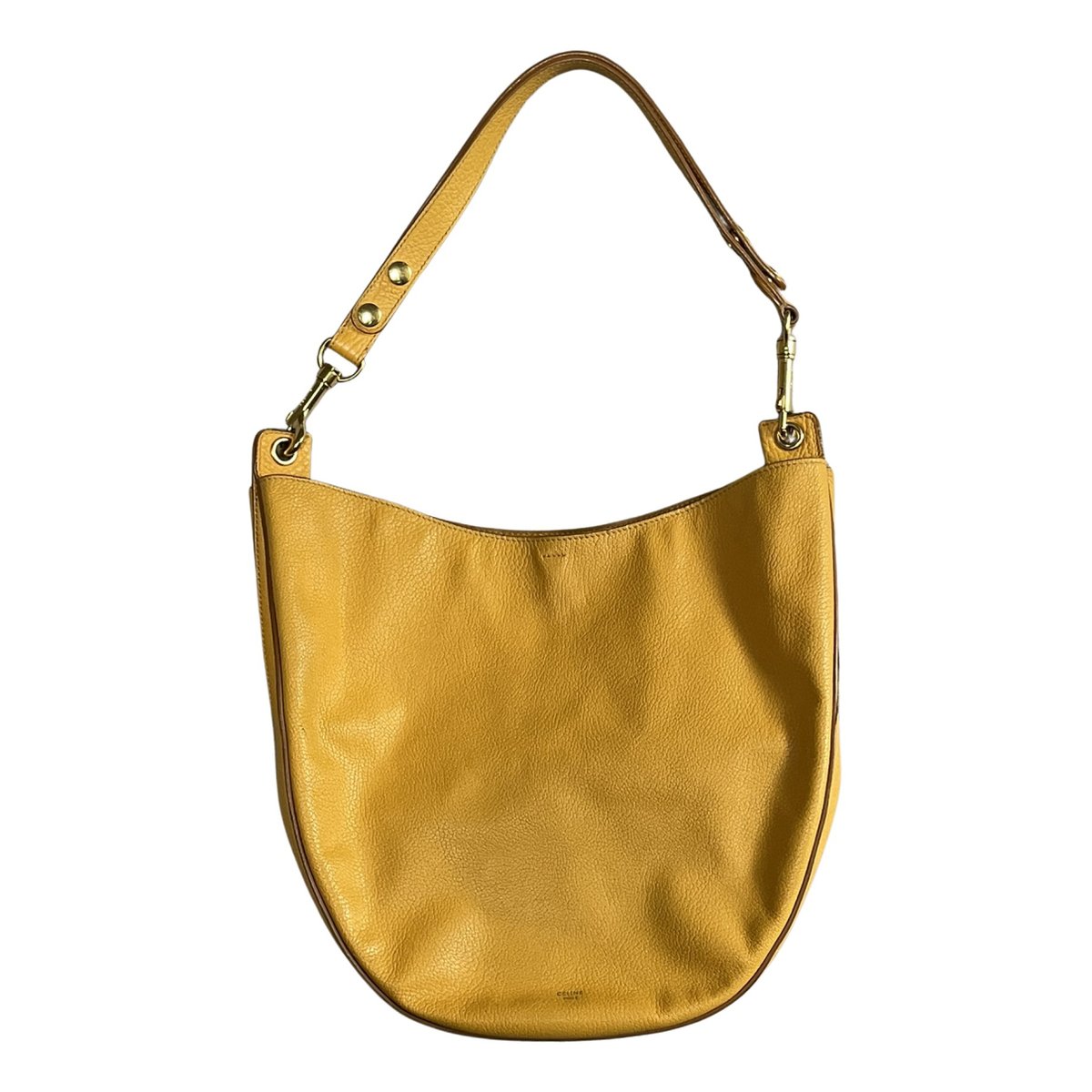 Hobo leather handbag