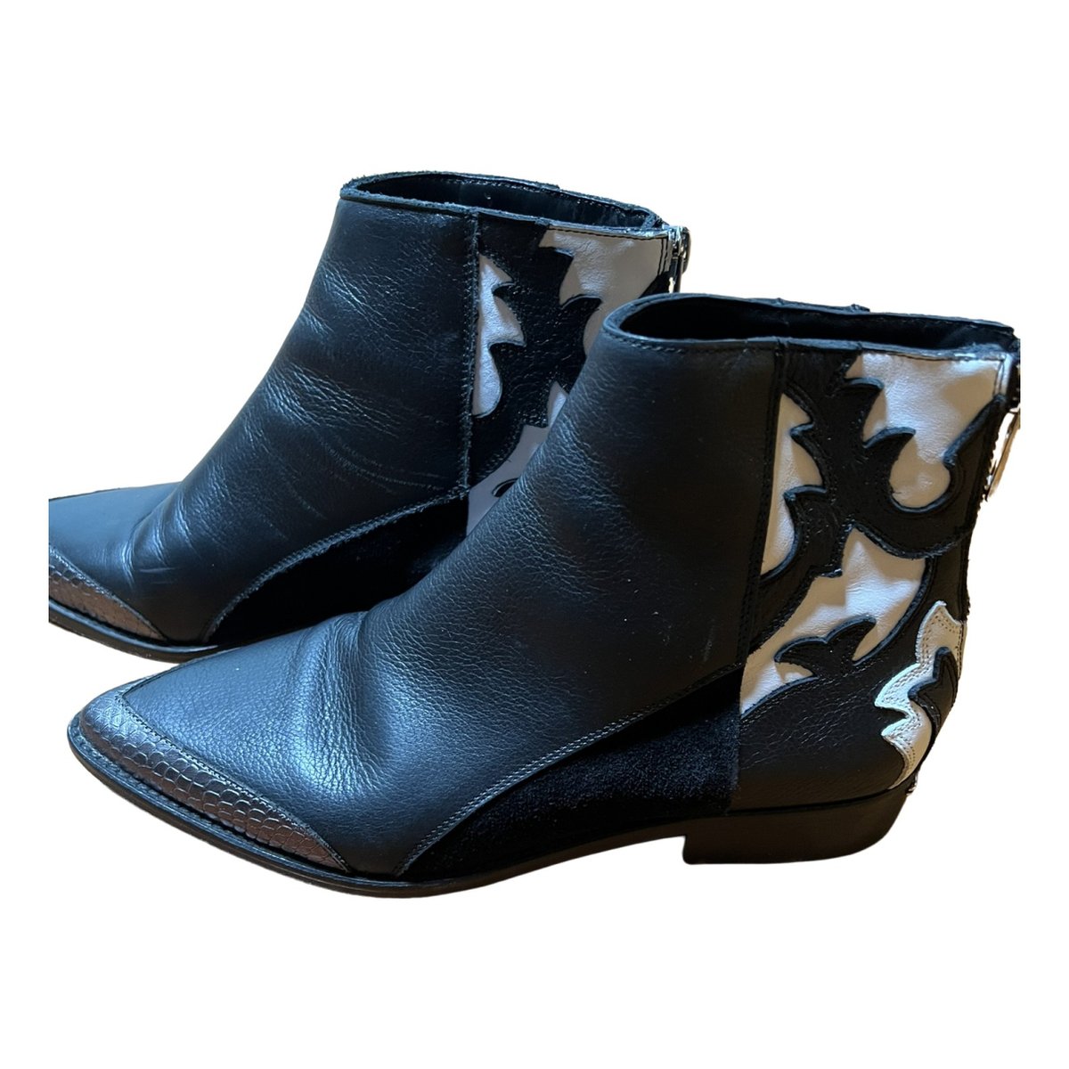 Abby leather ankle boots