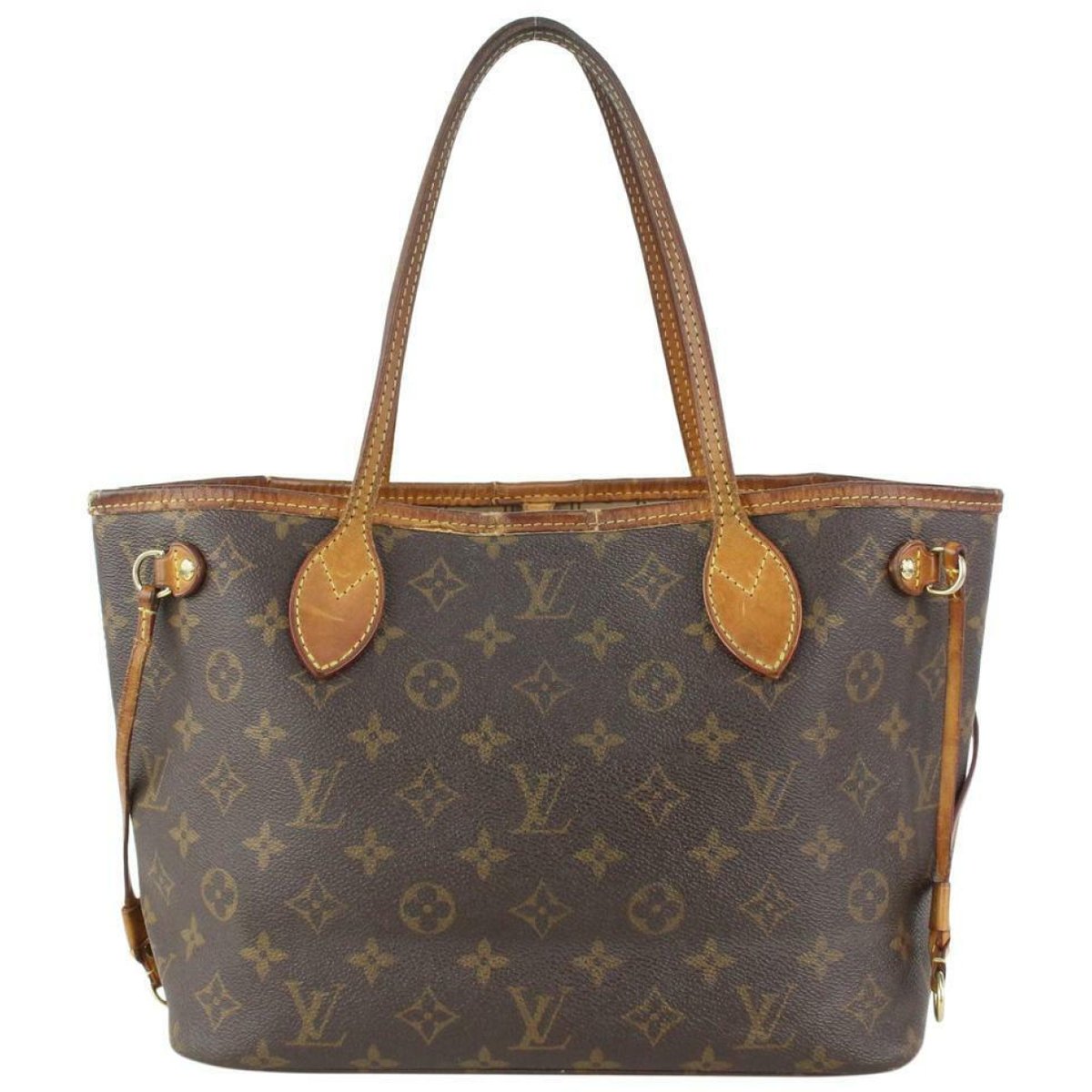 Neverfull patent leather tote