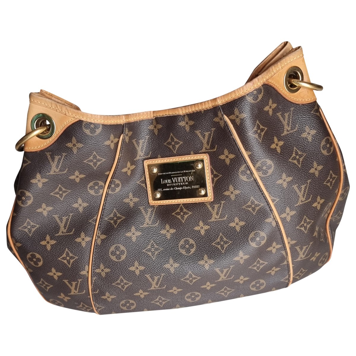 Galliera patent leather tote