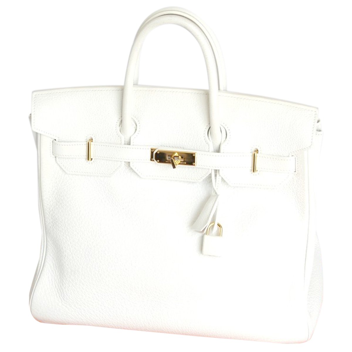 Haut à Courroies leather handbag