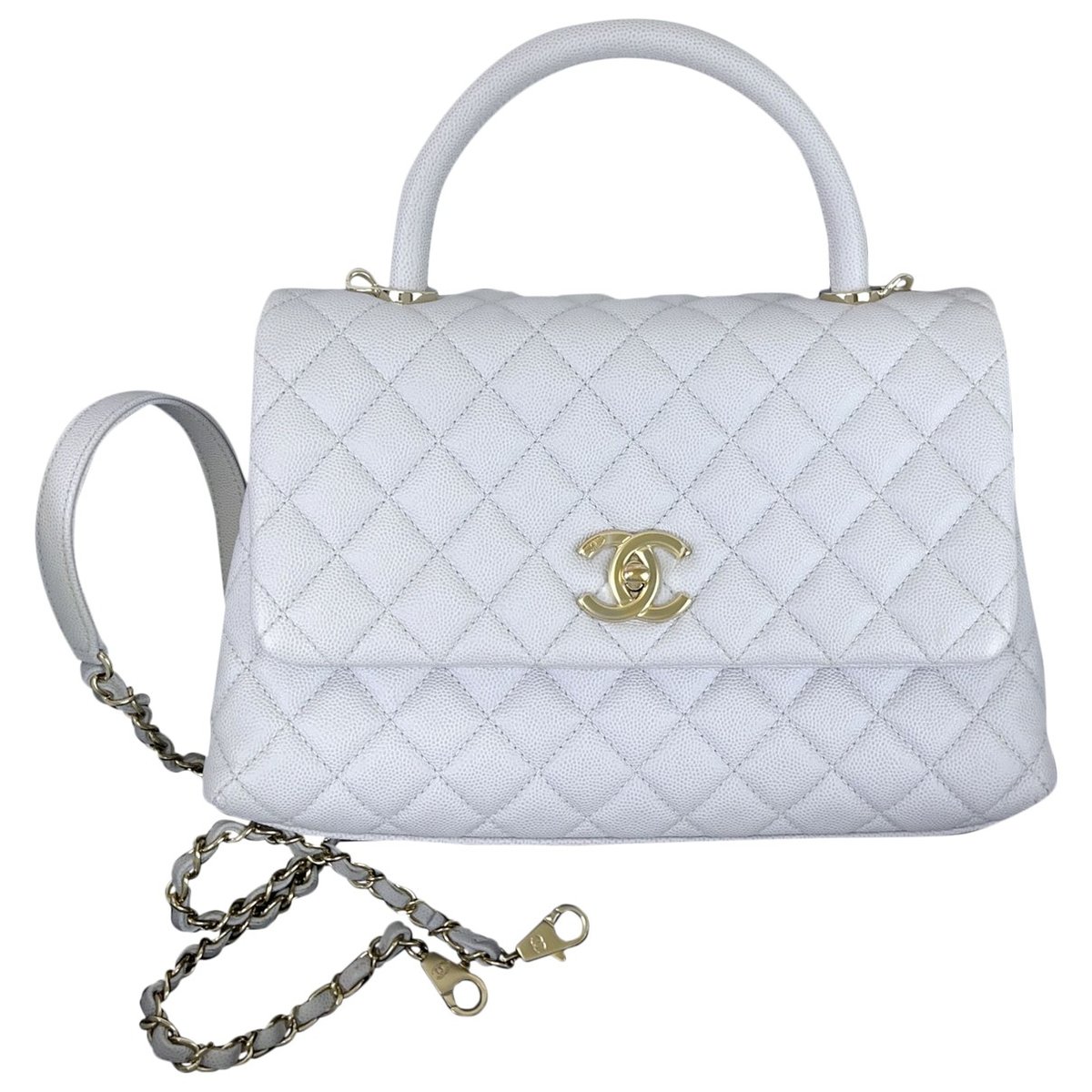 Coco Handle leather handbag