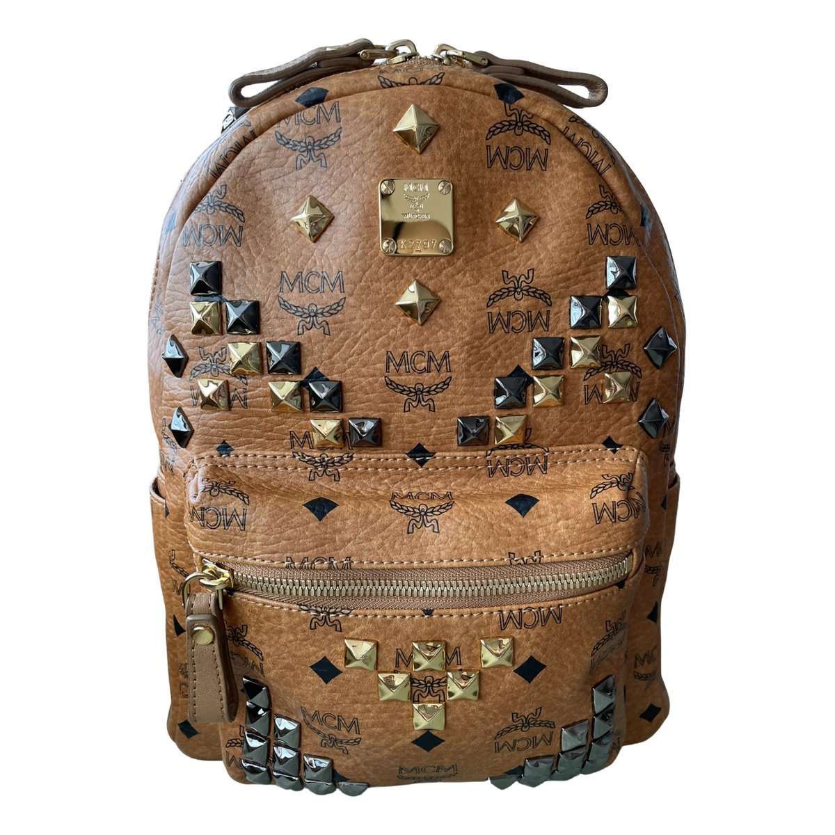 Stark leather backpack