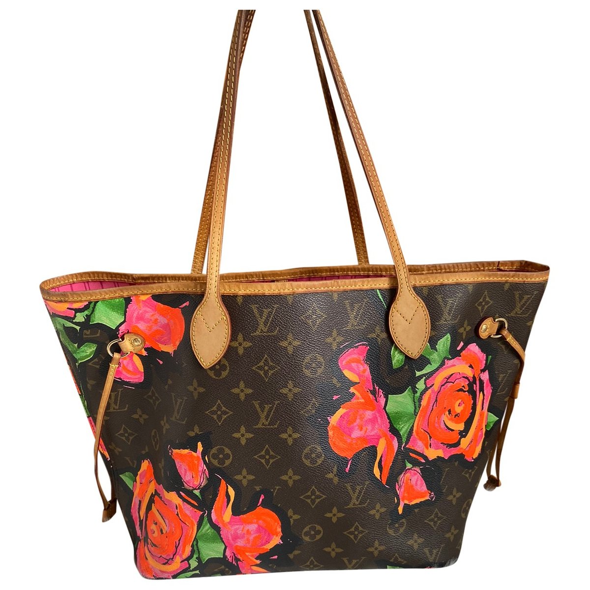 Neverfull leather tote