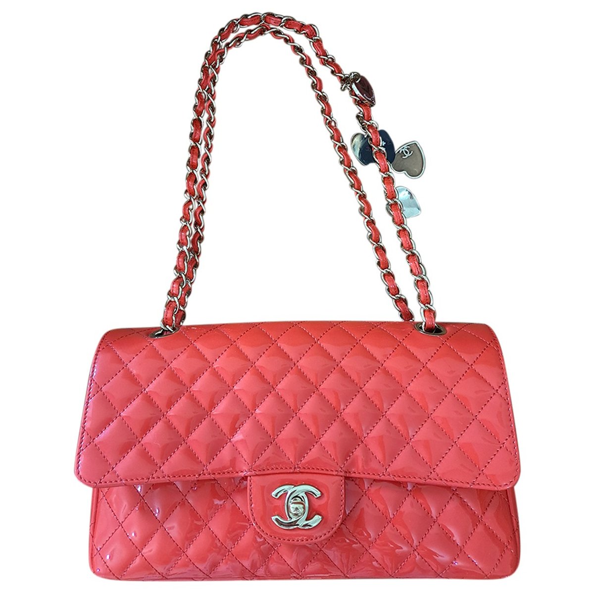 Timeless/Classique Valentine patent leather crossbody bag