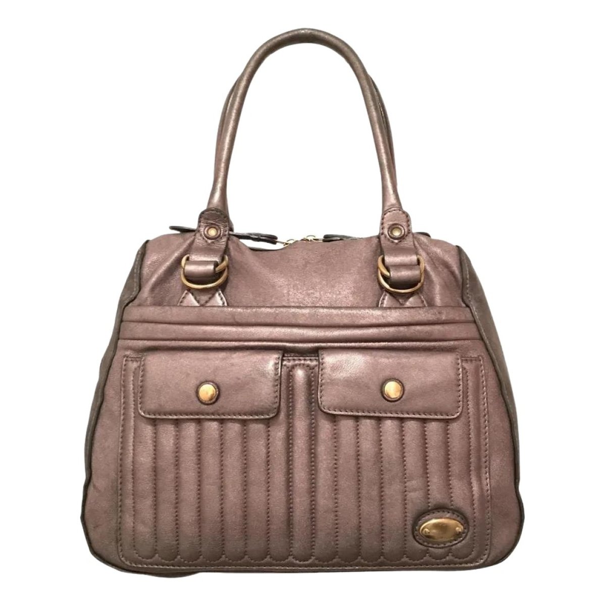 Bay leather satchel