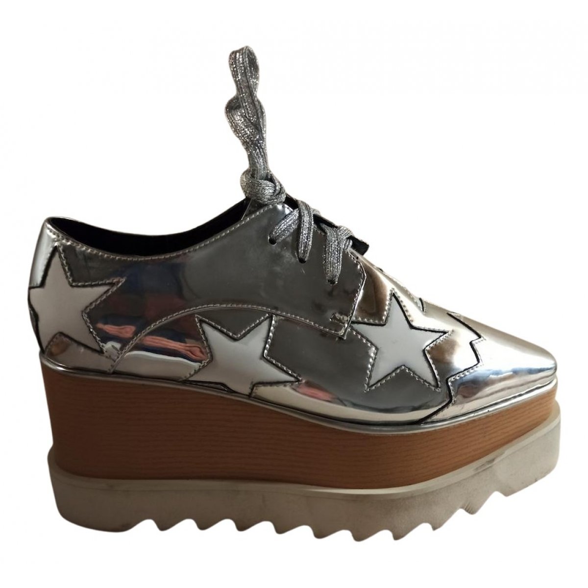 Elyse vegan leather lace ups