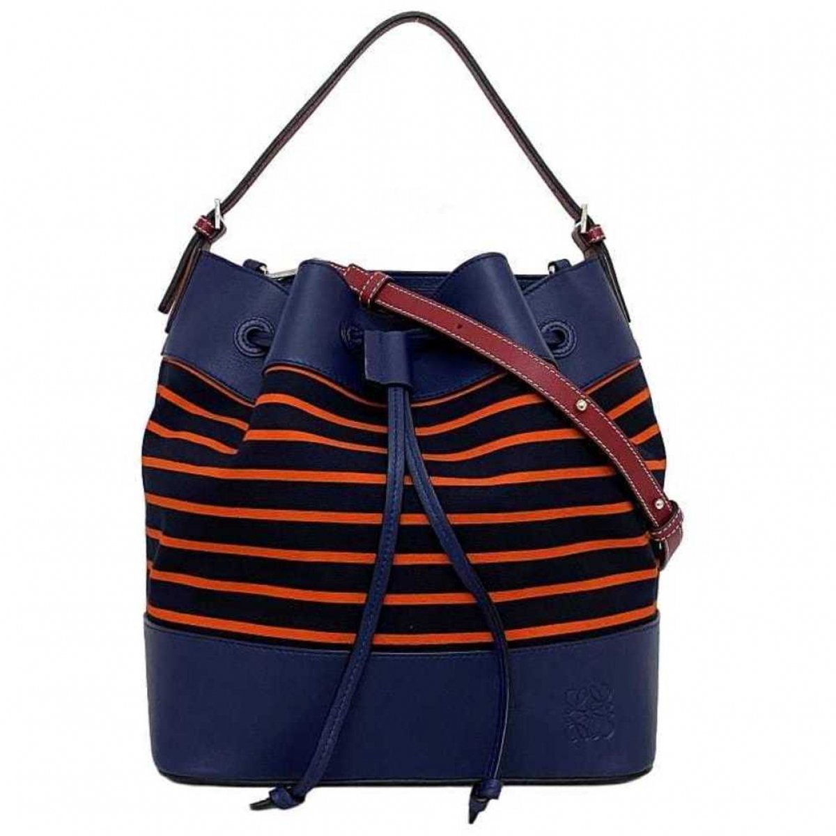 Midnight cloth handbag