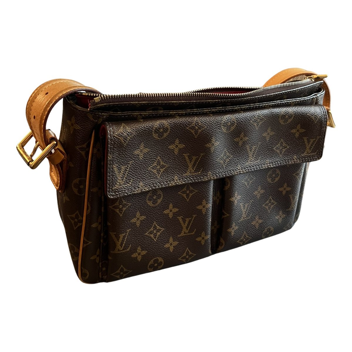 Viva Cité leather handbag