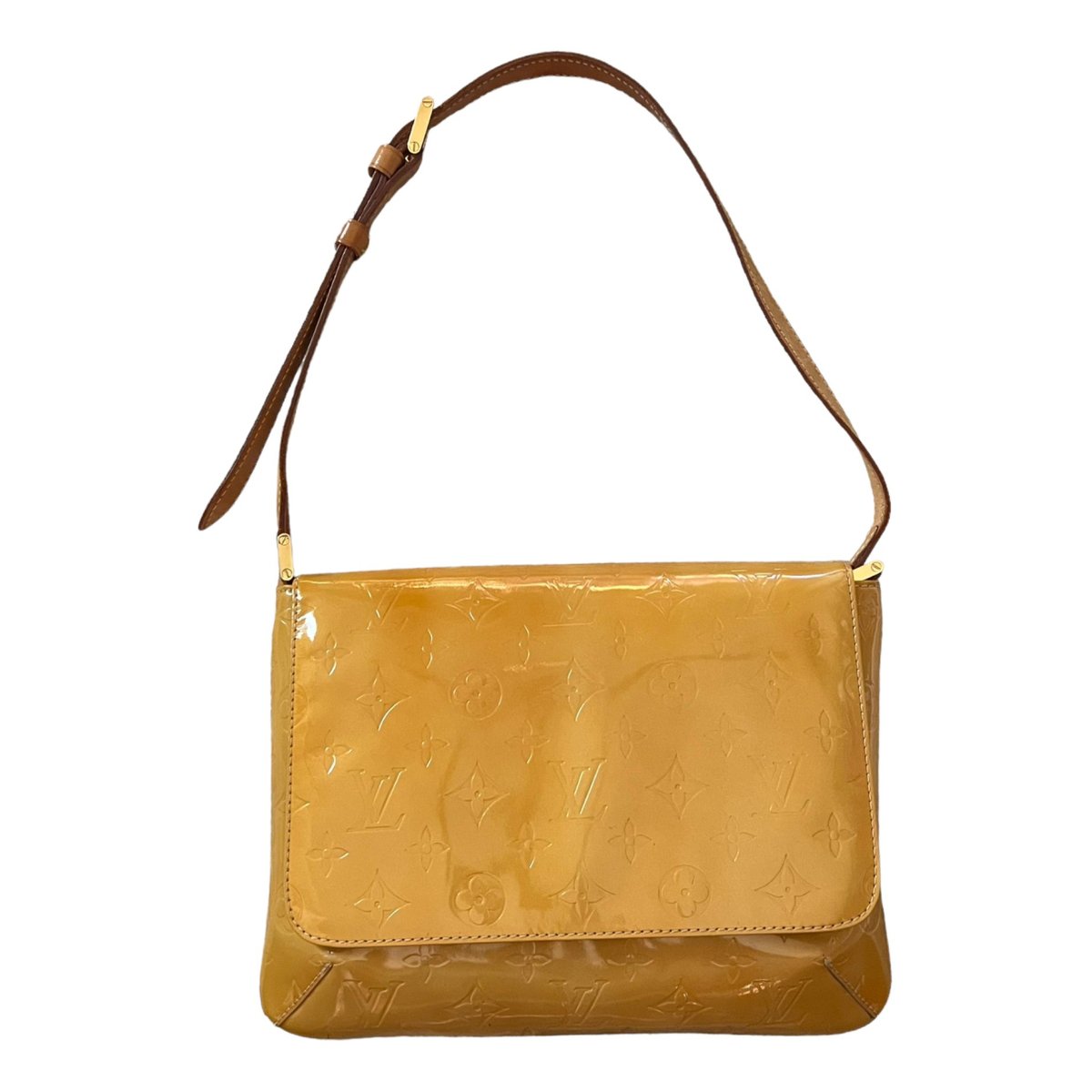 Thompson patent leather handbag
