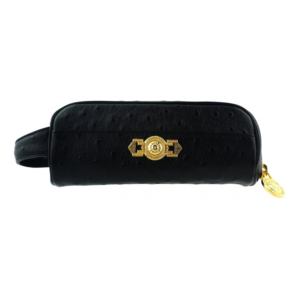 Ostrich clutch bag