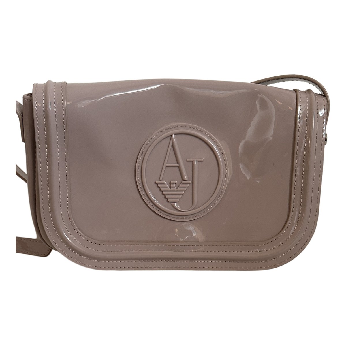Patent leather handbag
