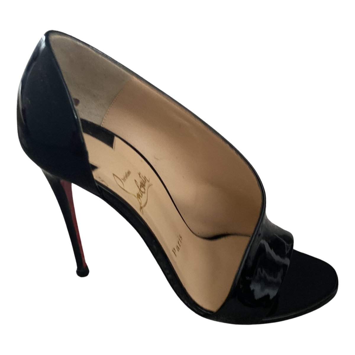 Spikaqueen patent leather sandal