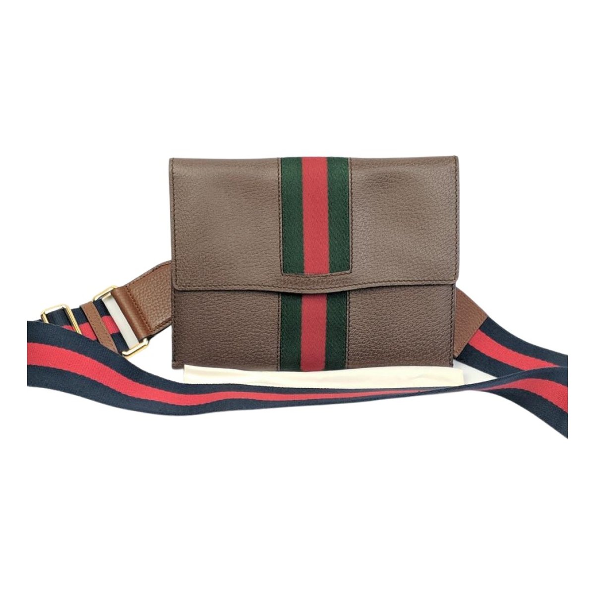 Ophidia leather crossbody bag