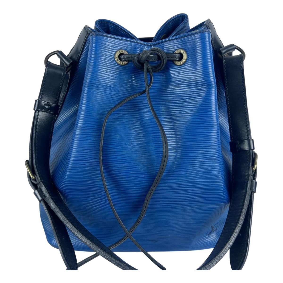 Petit Noé trunk leather handbag