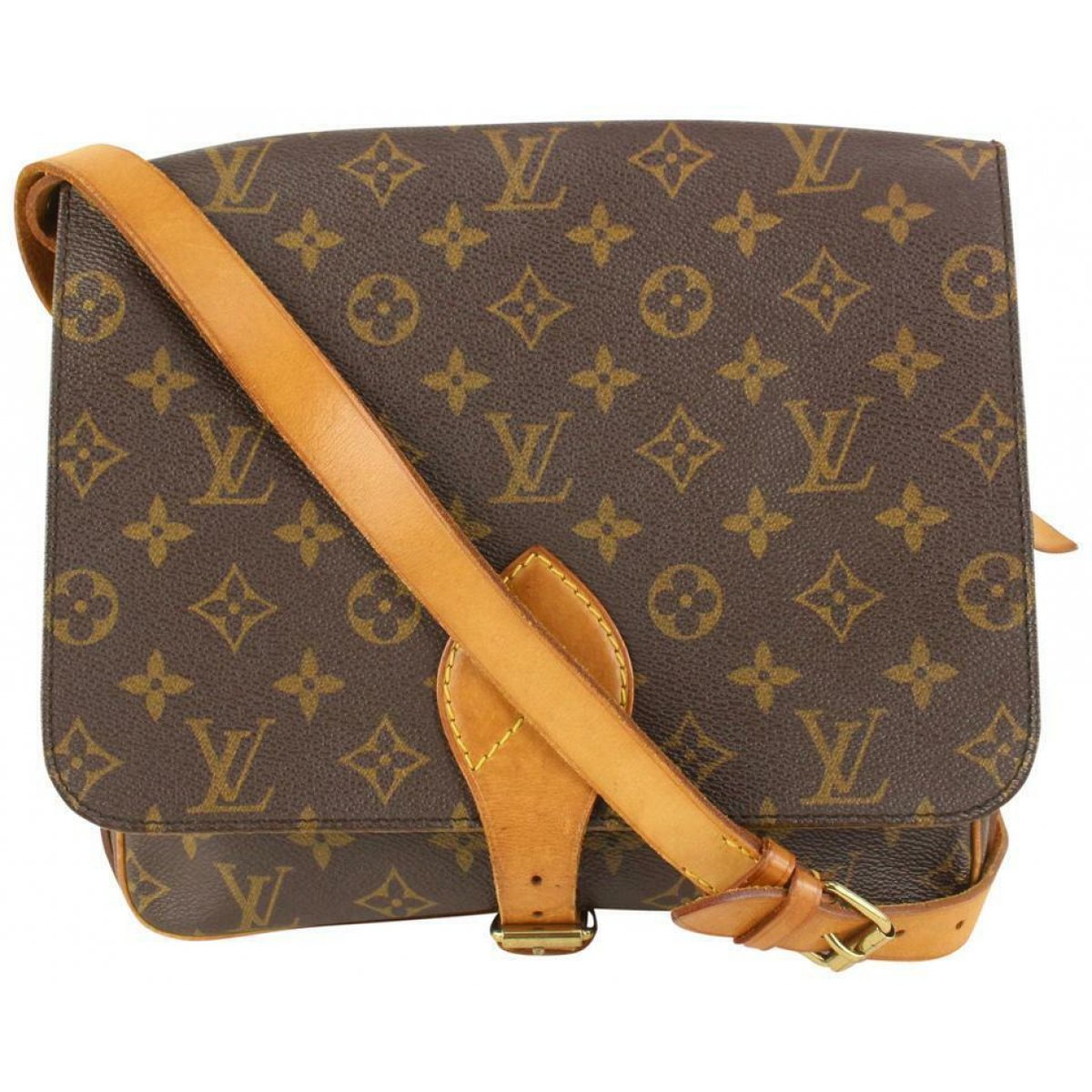 Cartouchière patent leather crossbody bag