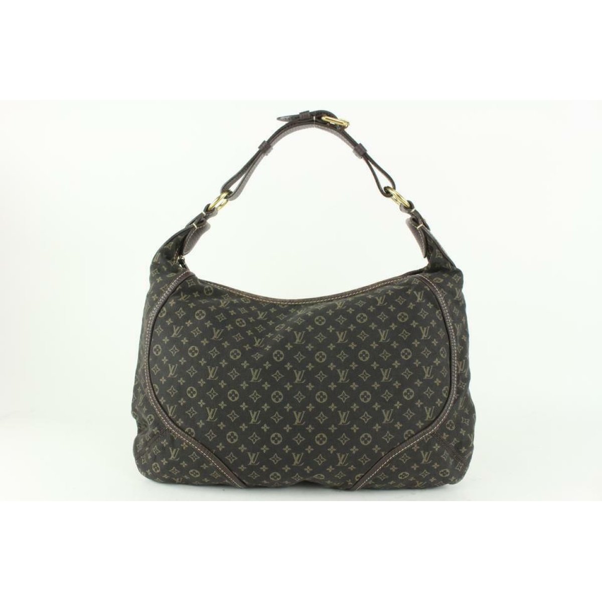 Artsy patent leather handbag