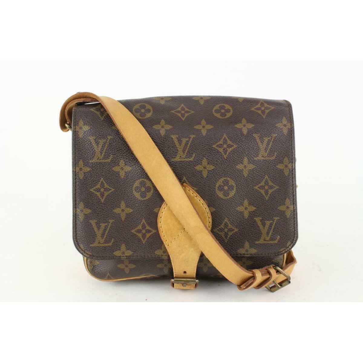 Cartouchière patent leather crossbody bag