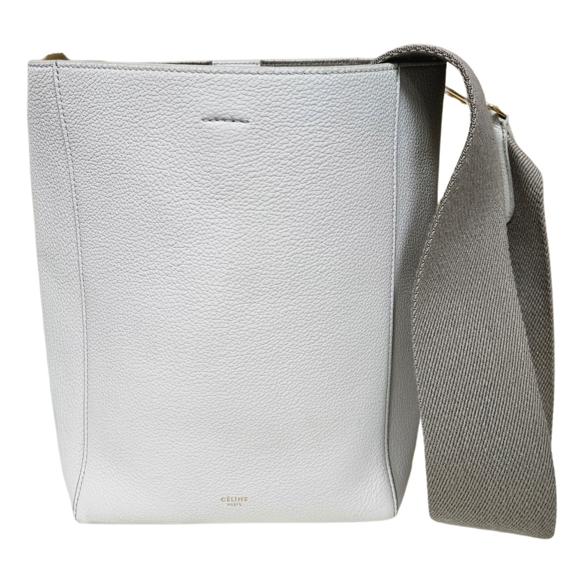 Seau Sangle leather handbag