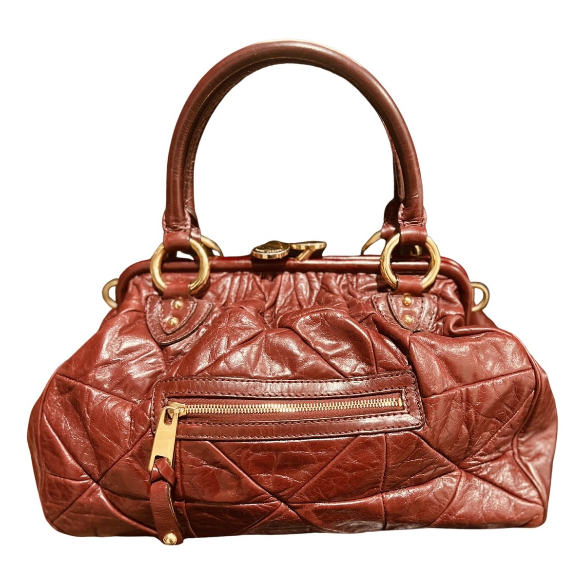 Stam leather handbag