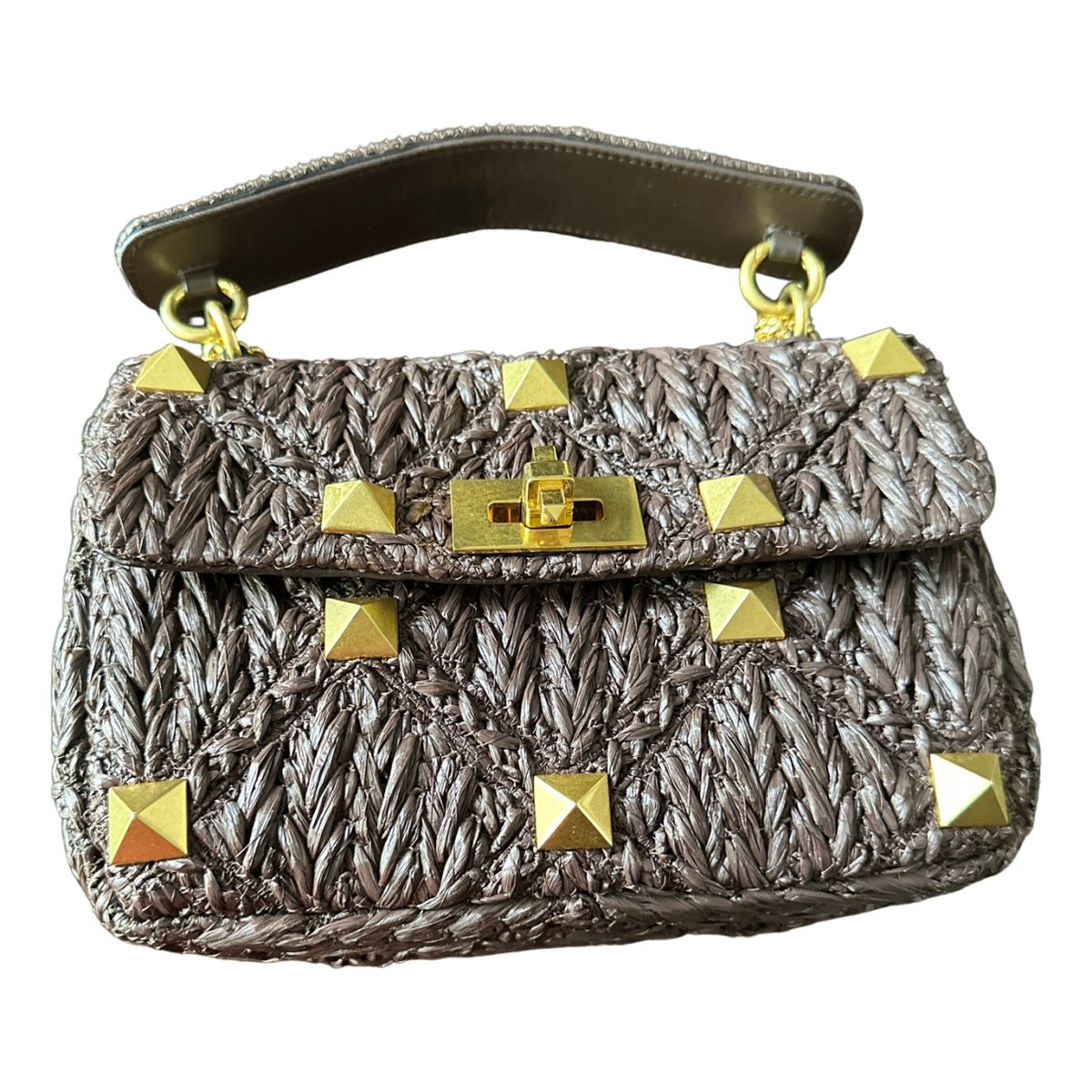 Roman Stud leather handbag