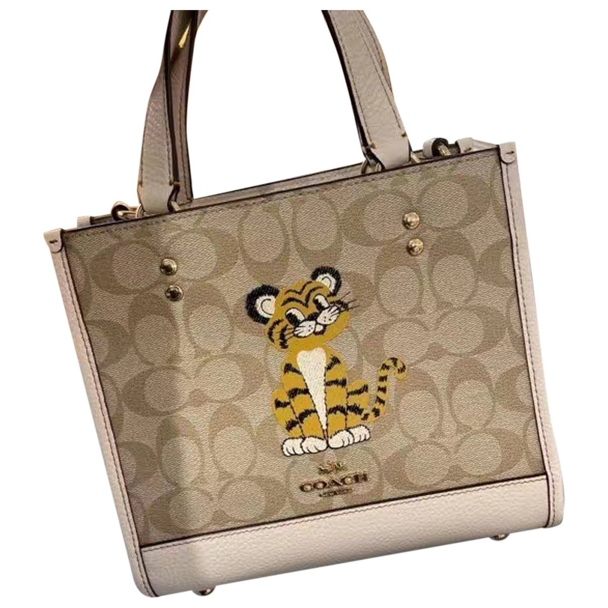 CITY ZIP TOTE leather tote
