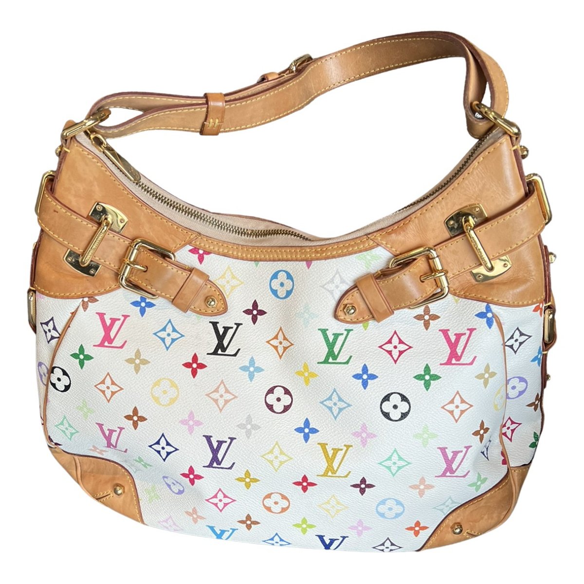 Greta leather handbag