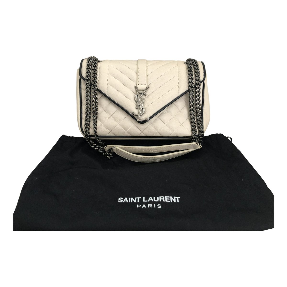 Baby monogramme leather handbag
