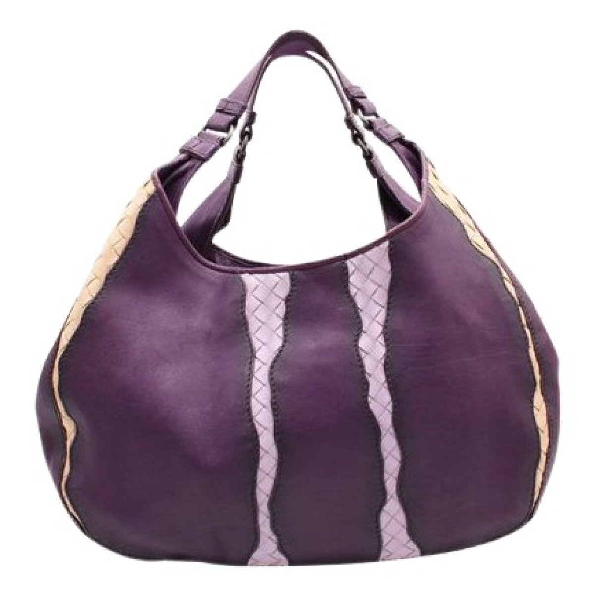 Intrecciato leather handbag
